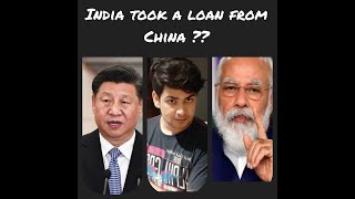 Did India took a loan from chinese bank | Fact check .... vlog 64