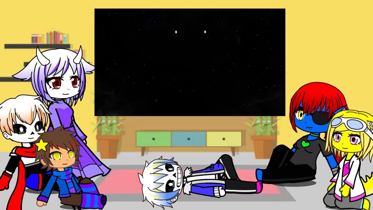 Реакция андертейл на песню ,, Король лягух