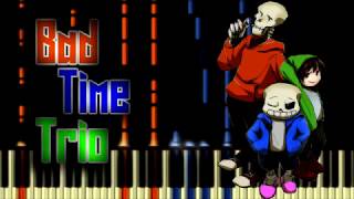 Bad Time Trio -  Triple The Threat (Undertale Au) ▶ Synthesia / Piano chords