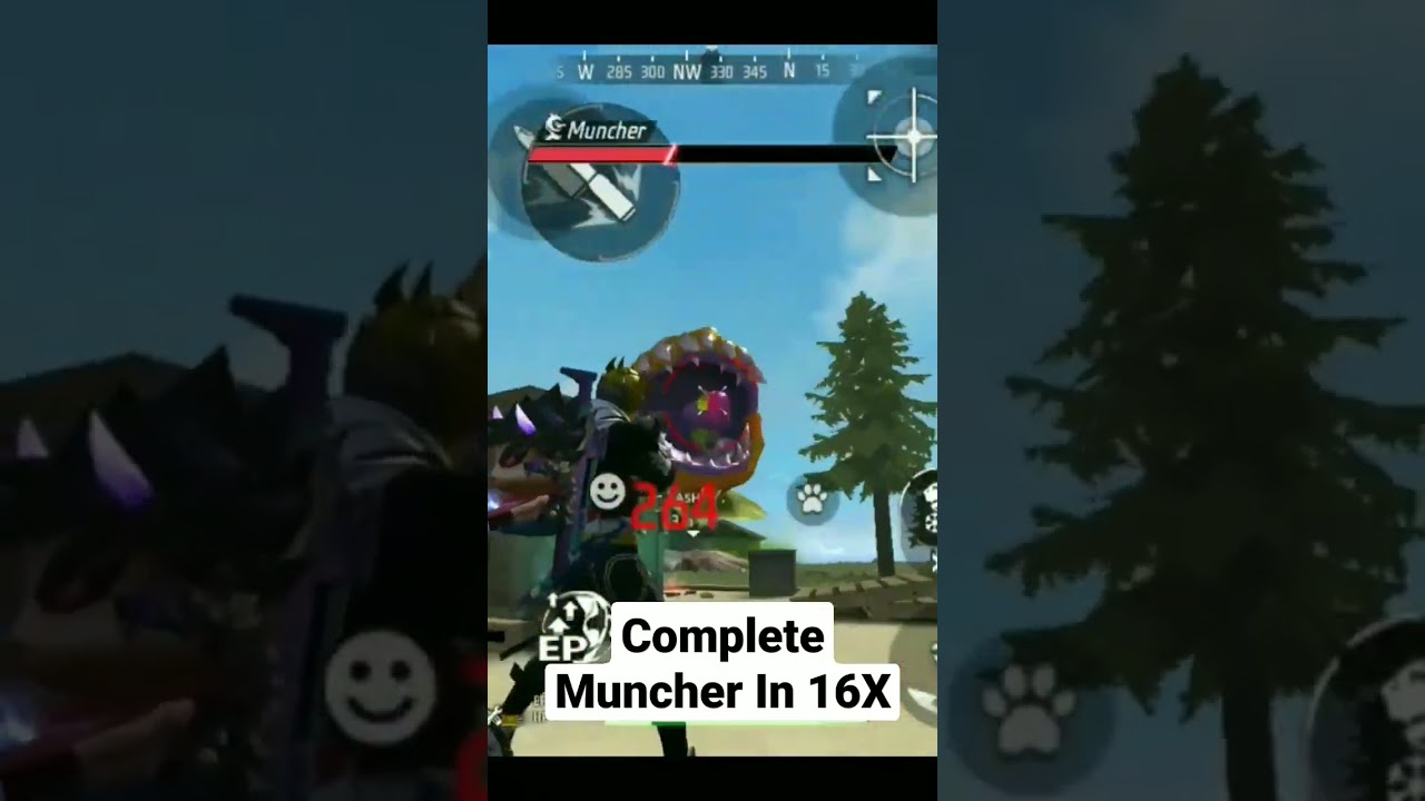 Complete Muncher Headshot In Duo And Getting Many Gun X And Y And Horizaline