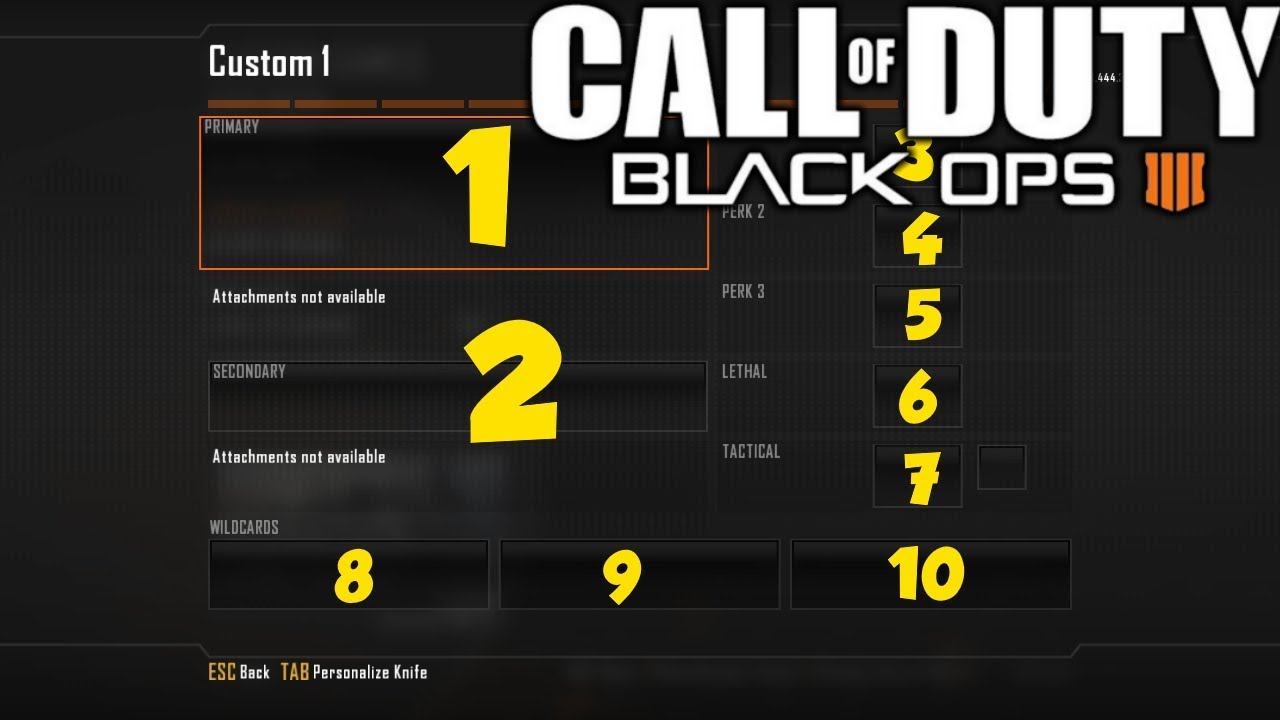 "Pick 10" Create A Class System Returning in Black Ops 4!