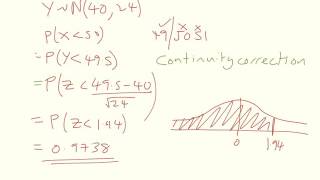 Binomial to Normal Approximation