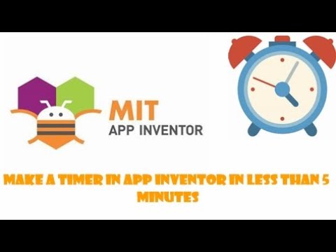 Make a Timer in app inventor in less than 5 miniutes l Games and Coding's
