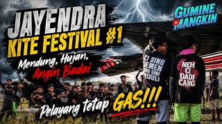 JAYENDRA KITE FESTIVAL #1 | KITE FLYERS' SPIRIT AMIDST HEAVY RAIN