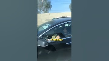 This guy FELT ASLEEP in TESLA! #joe #joerogan #elon #podcast #elonmask #tesla #sleepdriving #shorts