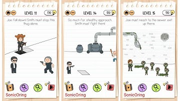 Brain Test 2 Smith and Joe Part 2 Level 11 12 13 14 15 Walkthrough