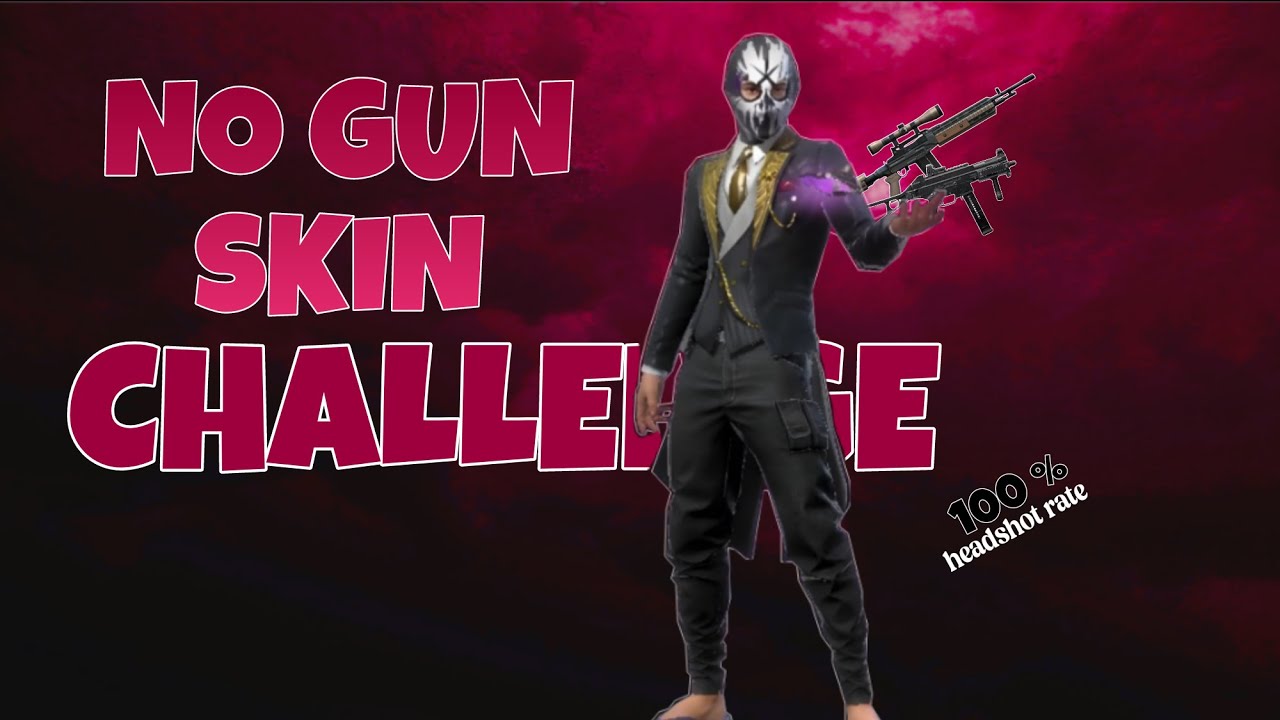 PLAYING BR-RANKED WITHOUT GUN SKINS 😱 - FREE FIRE - HASSO BRAND FF 