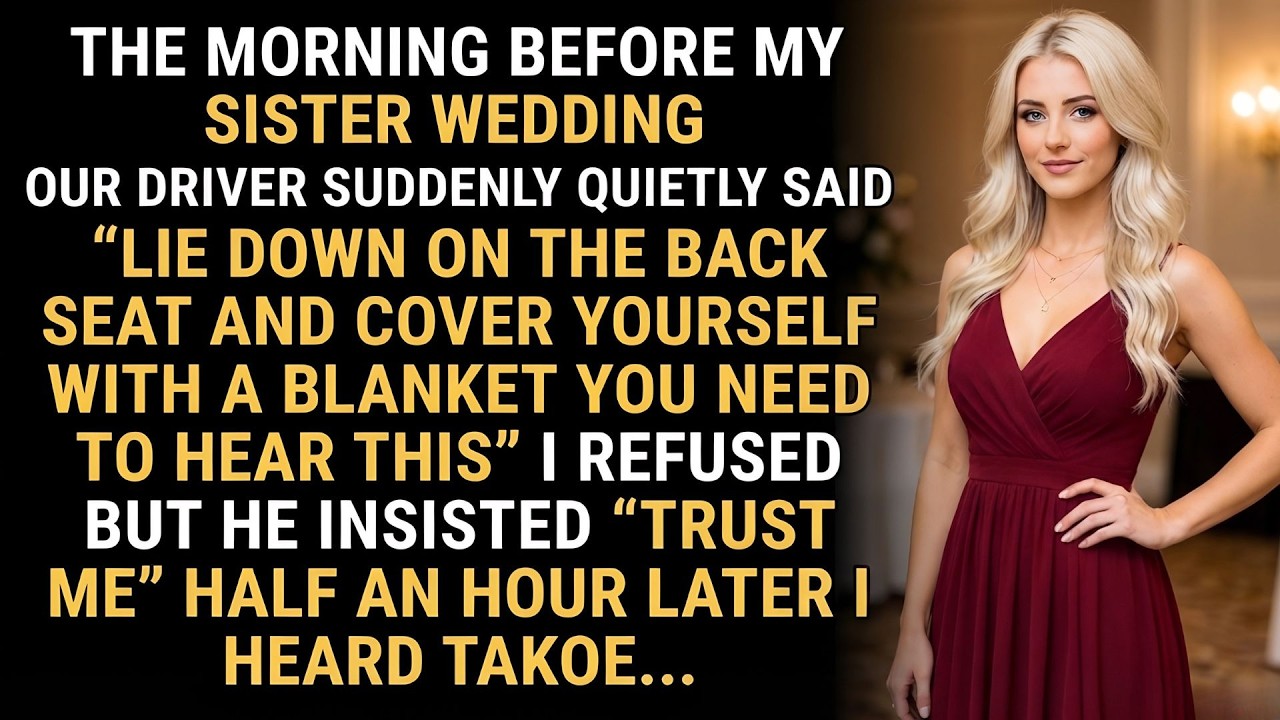 On The Morning Of My Sister’s Wedding, Our Driver Leaned Close And Murmured, “Get Under The Blanket…
