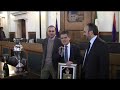 La Tonazzo ricevuta dal sindaco di Padova