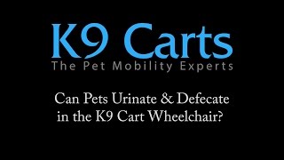 Can Dogs Use The Bathroom In Their K9 Carts