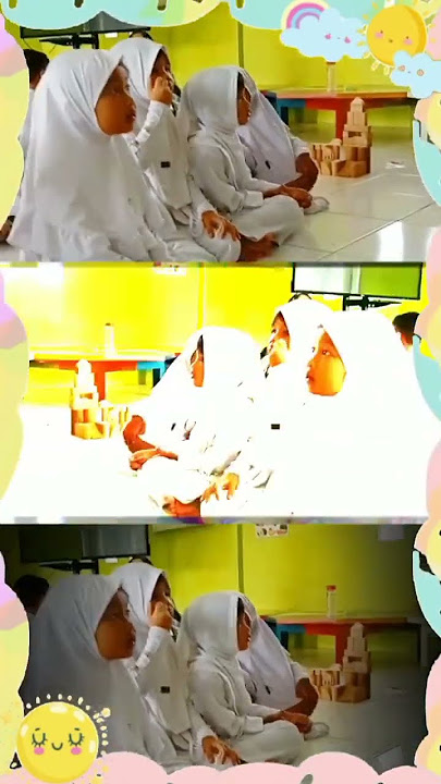 Rutinitas di sekolah #paud #sehat #cerdascermat #ceria