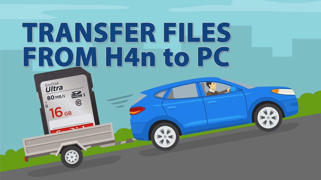 2 Methods to Transfer Audio from Zoom H4n to PC
