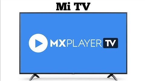 How to install mx player tv app in mi tv in telugu by asm telugu technical #like #share #subscribe