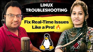 Linux Troubleshooting : Where to Start & Fix Real-Time Issues Like a Pro! 🔥 Watch Now
