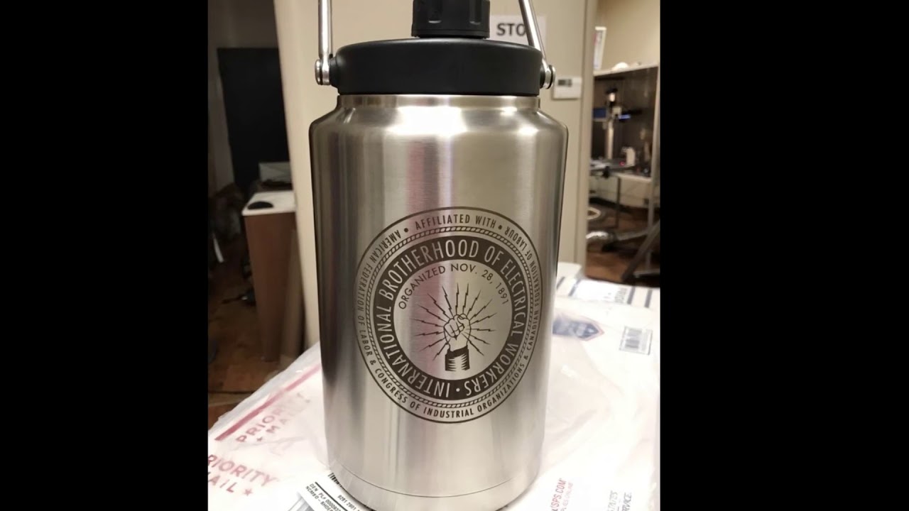 64oz Half Gallon Custom Engraved YETI Jug