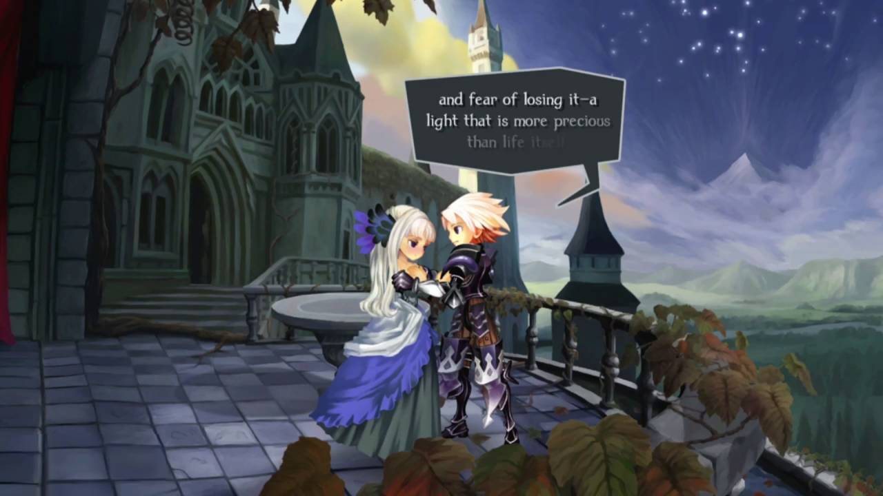 Odin Sphere Leifthrasir - Gwendolyn and Oswald's Beautiful Love Scene