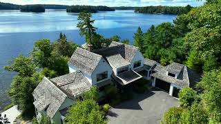 $20M Lakefront Majesty: Touring the Ultimate Luxury Cottage Estate in Muskoka, Ontario