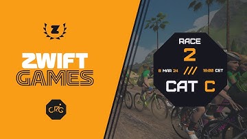 ZWIFT GAMES Race 2: Cat C on Jurassic Coast