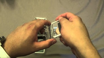 Changing the Back Door of the GoPro Hero 3 and 3+ Housing