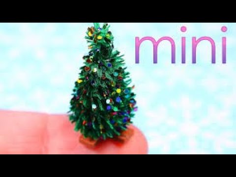 Video: Árbol De Navidad En Miniatura