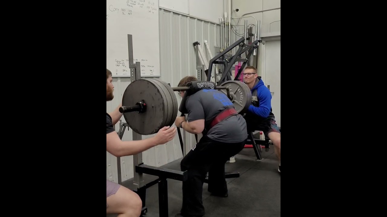 Max Effort Lower 515lb Yoke Bar Squat YouTube