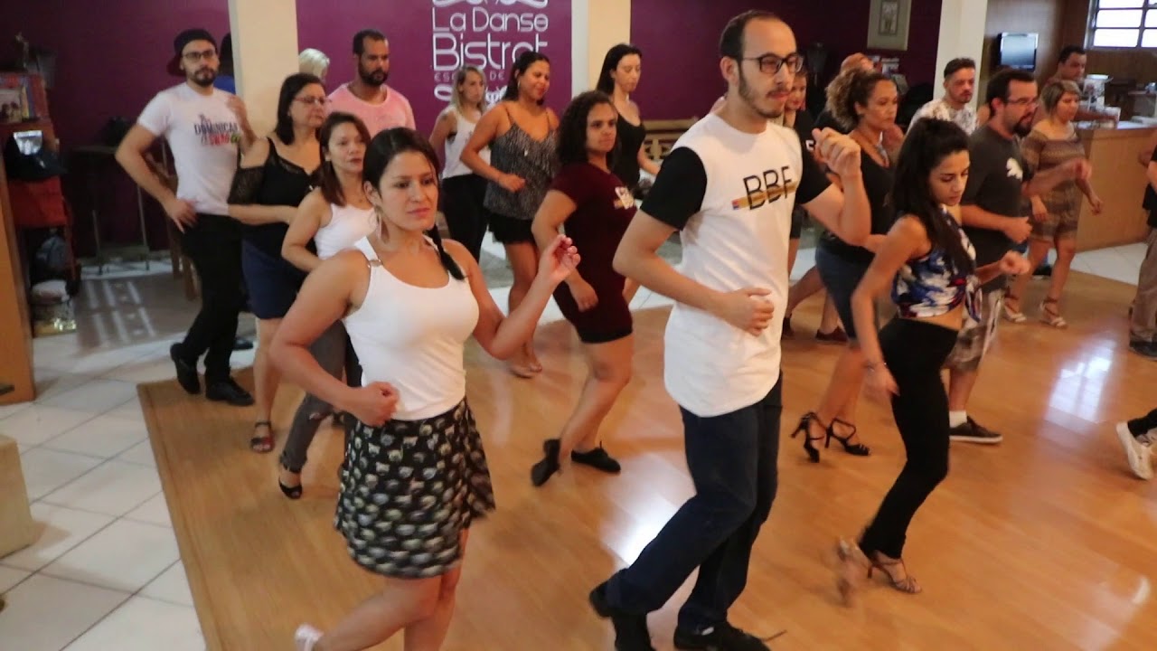 Isackson e Florence Workshop em Dominican Day , La Danse Bistrot - São Paulo-SP/Brasil