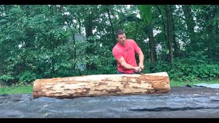 Hand Hewing - Time Lapse