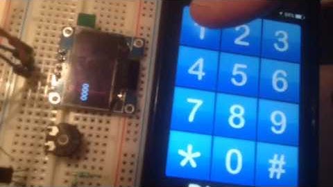 Arduino DTMF decoder