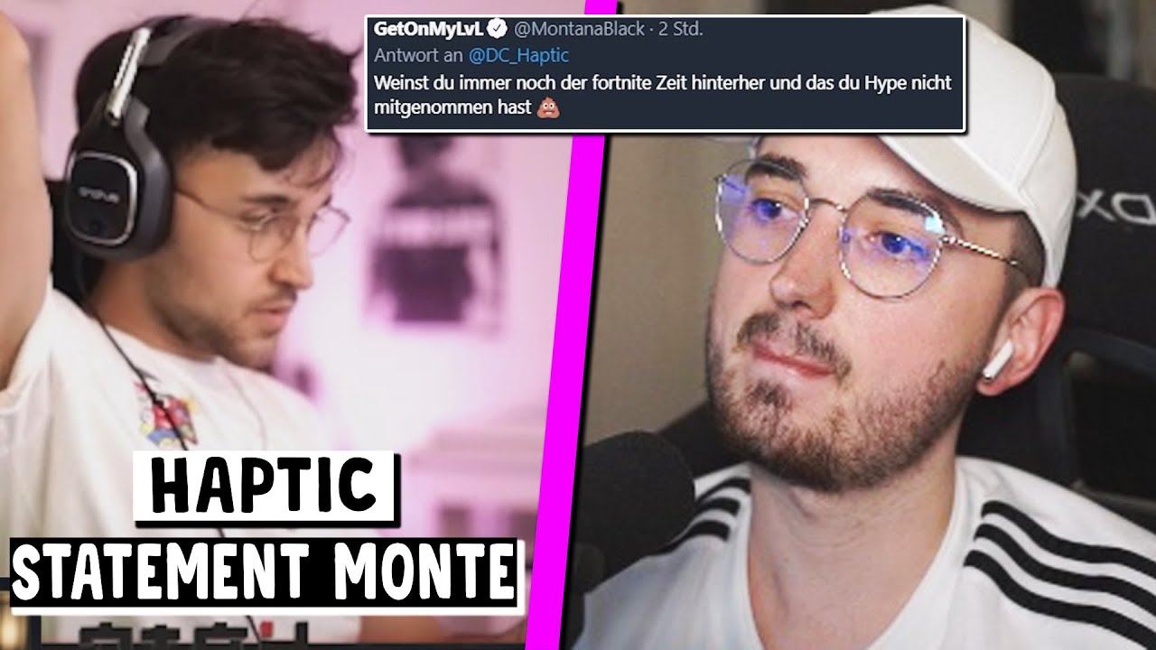 Marcel reagiert auf Haptic Statement zu Monte's Tweet gegen ihn