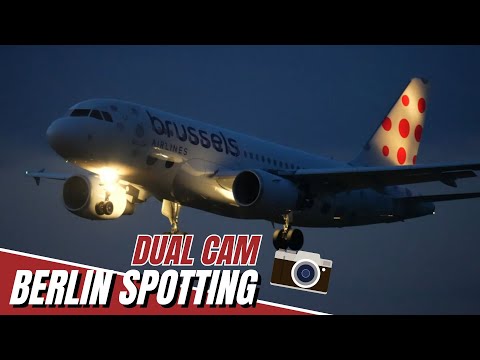 4K LIVE Dual Cam Berlin Airport Spotting BER, 07.07.2025