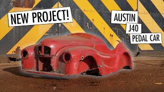 New Project! Austin J40 Pedal Car | Not A Great Start... | Ep.1