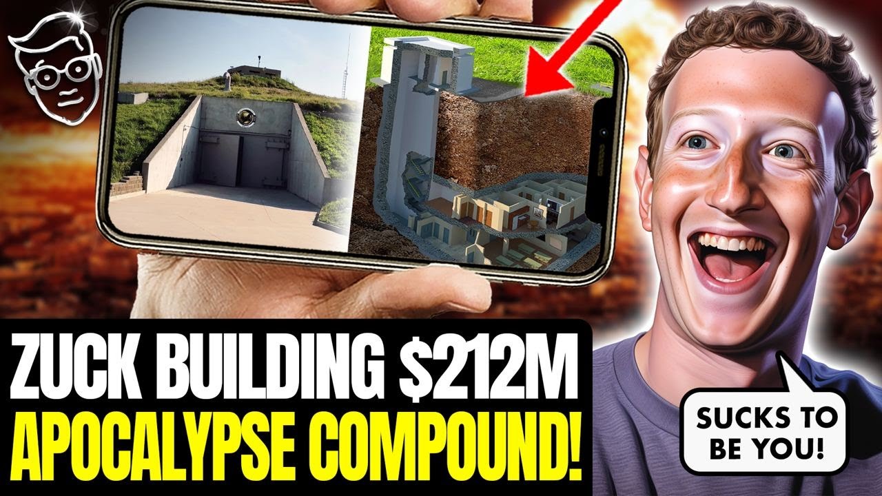 Mark Zuckerberg is Building a MASSIVE $212M Underground Bunker in Hawaii | DOOMSDAY Prepper?