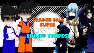 Saiyans And Krillin React To Rimuru Tempest Part 3 Au Gcrv