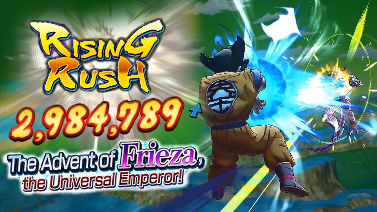 Inflict 2.5 million with Rising Rush in HARD Frieza EX-5- Dragon Ball Legends