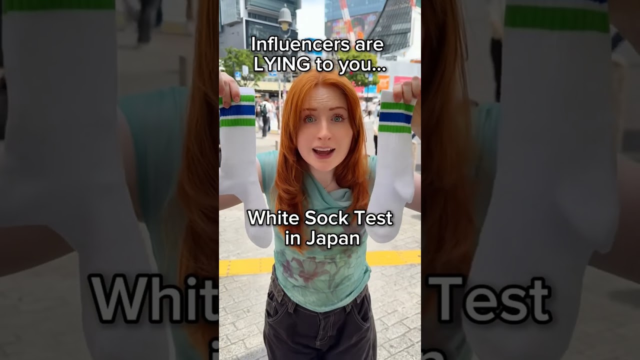 white sock test jaoan ginger white girl 