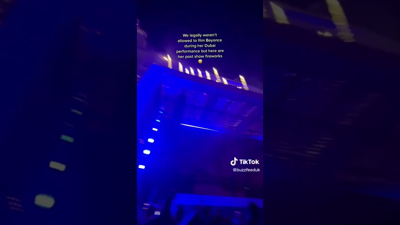 Beyoncé Atlantis dubai 2023 performance 