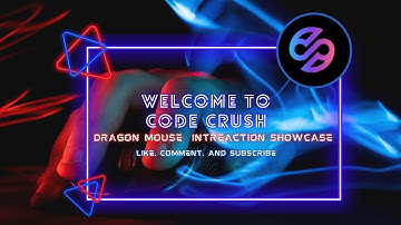 Dragon Cursor Effect 🐉 | HTML, CSS, JavaScript Animation Showcase | CodeCrush