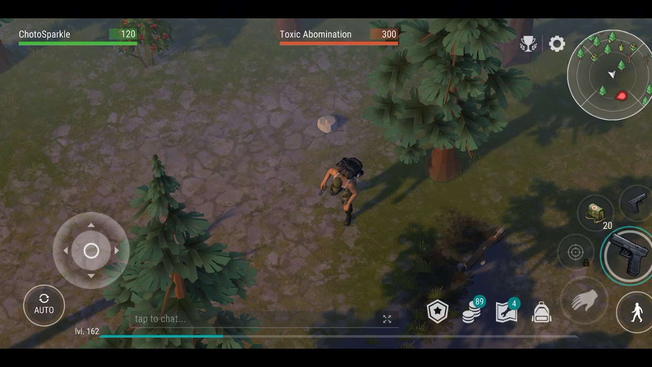 Last day on earth - ldoe - glock vs mod glock - Test on Toxic Abomination