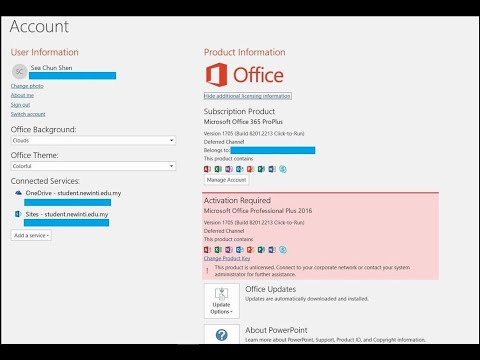 Microsoft Office 365 License issues  | WINDOWS 10