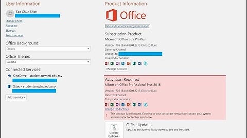 Microsoft Office 365 License issues  | WINDOWS 10