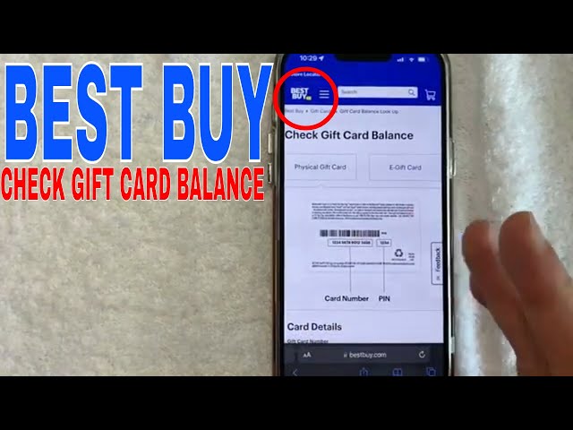 Gift Card Purchase - Check Balance