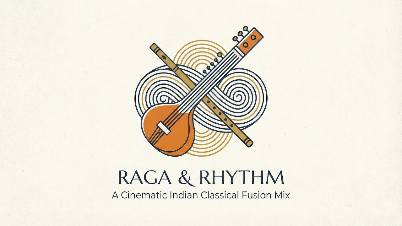 Raga and Rhythm | A Cinematic Indian Classical Fusion Mix | AI Generated