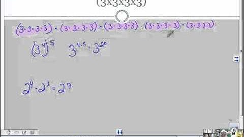 Lesson 3 Numbers in Exponential Form Raised to a Power