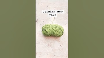 How I join new yarn to my #knitting