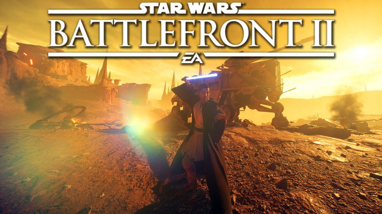 Battlefront 2 - HELLO THERE GEONOSIS! (Obi-Wan Gameplay)