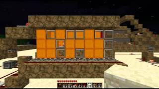 Minecraft: Piston-Powered seven segment display that counts from 0 to 99