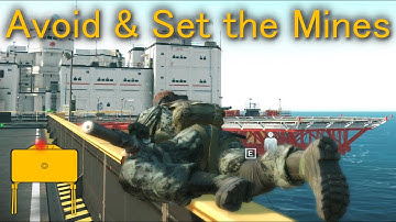 [MGS5] Avoid & Set the Mines on Bridge [FOB Security]