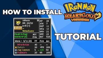 HOW TO INSTALL POKEMON KAIZO IRONMON WITH TRACKER