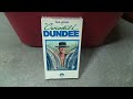 Crocodile Dundee VHS Unboxing