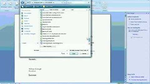 Mail Merge using Word 2007 and Excel 2007